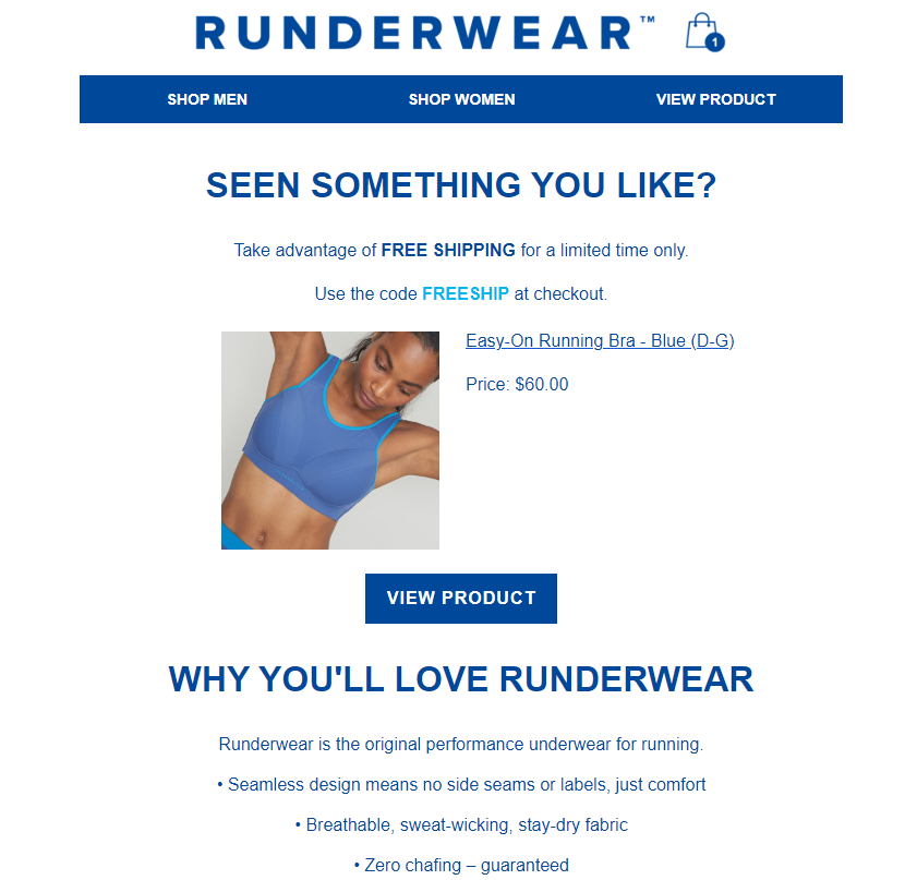 Runderwear sign up offer